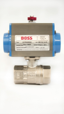 BOSS™ 250-SR Nickel Plated Brass Screwed Pneumatic Actuator