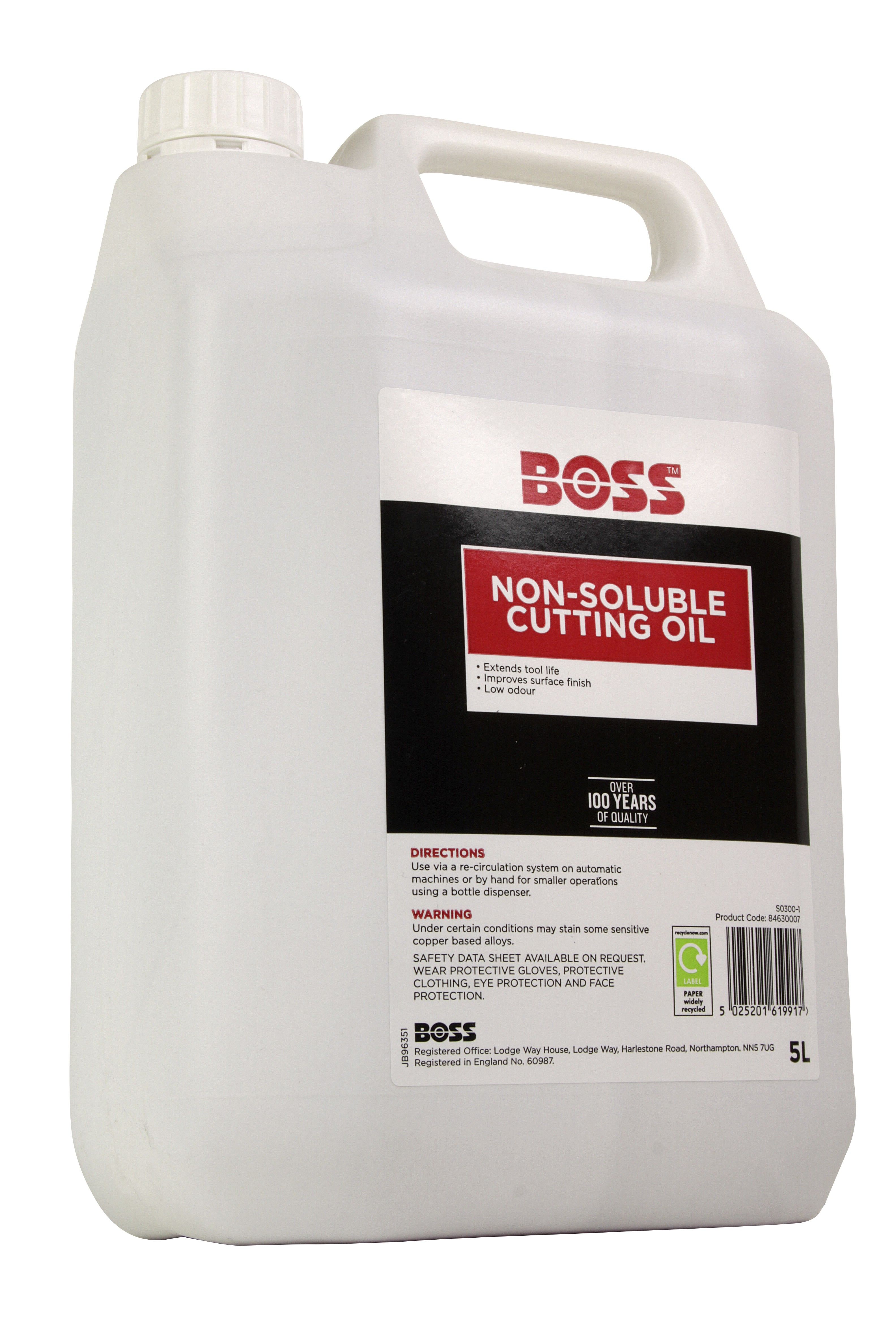 BOSS™ Non Soluble Cutting Oil